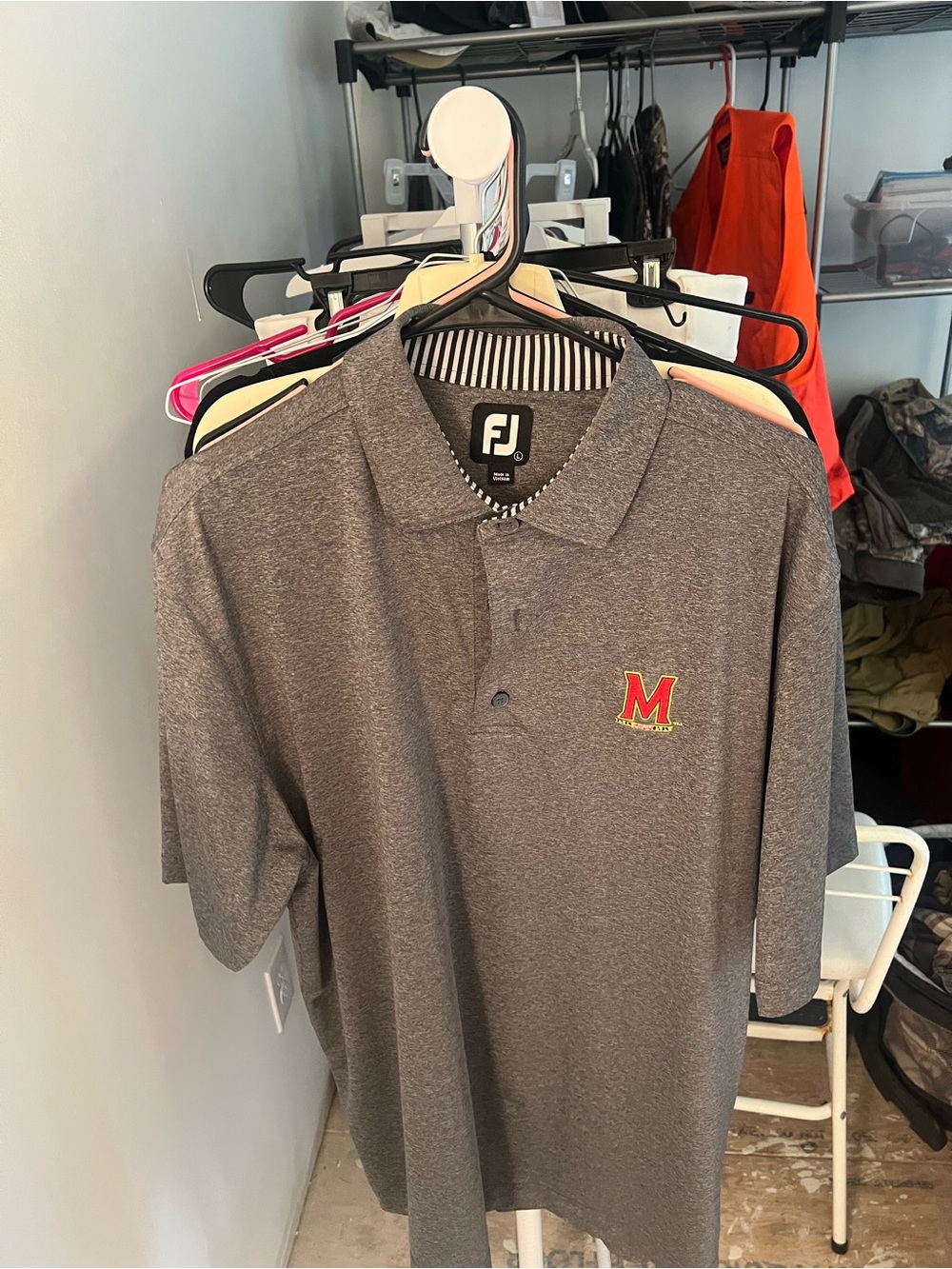Maryland U FootJoy Shirt